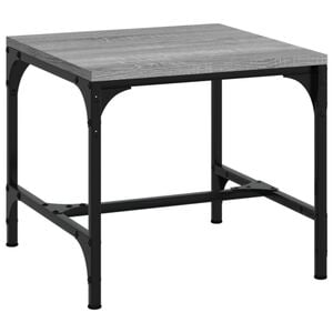 vidaXL Coffee Table Grey Sonoma 50x50x35 cm Engineered Wood