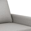 vidaXL 3-Seater Sofa Light Grey 180 cm Fabric