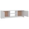 vidaXL TV Cabinet White 120x30x37.5 cm Engineered Wood