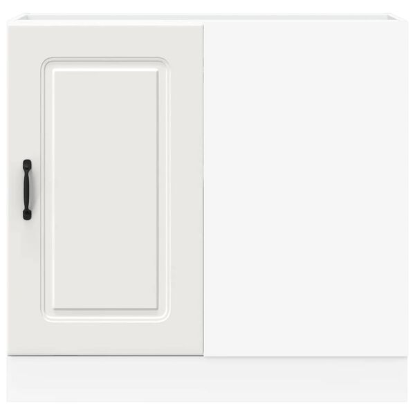 vidaXL Kitchen Base Cabinet Kalmar White Engineered Wood
