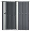 vidaXL Garden Shed Anthracite 180.5x97x209.5 cm Galvanised Steel