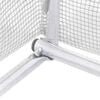 vidaXL Greenhouse with Steel Frame White 96 m&sup2; 24x4x2 m