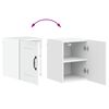 vidaXL Kitchen Cabinet High Gloss White 30 x 31 x 40 cm