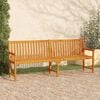 vidaXL Garden Bench 219 cm Solid Acacia Wood