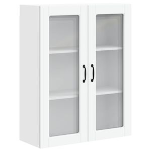 vidaXL Dishwasher Panel Kalmar White 80 x 31 x 100 cm Engineered Wood