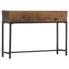 vidaXL Console Table 120x30x80 cm Solid Reclaimed Wood