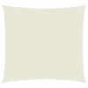 vidaXL Sunshade Sail Oxford Fabric Square 2x2 m Cream