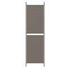 vidaXL 4-Panel Room Divider Anthracite 200x220 cm Fabric