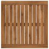 vidaXL Table Top LAREN 48.5 x 49 x 2 cm Rectangular Solid Acacia Wood