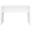 vidaXL Dressing Stool White 70x35x45 cm Engineered Wood