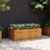 vidaXL Garden Raised Bed 100x50x36 cm Corten Steel
