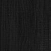 vidaXL Garden Planters 2 pcs Black 60x31x31 cm Solid Pinewood