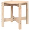 vidaXL Coffee Table &Oslash; 52,5x45 cm Solid Wood Pine