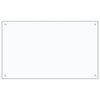 vidaXL Kitchen Backsplash Transparent 100 x 60 cm Tempered Glass
