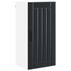 vidaXL Wall Cabinet LUCCA Black 40 x 31 x 80 cm Engineered Wood