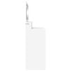 vidaXL Bedroom Dressing Tables with Drawer White 80 x 39.6 x 135 cm