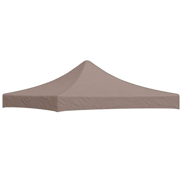 vidaXL Party Tent Roof 3x3 m Taupe 270 g/m²