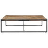 vidaXL Coffee Table 140x140x40 cm Rough Mango Wood