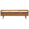 vidaXL TV Cabinet Solid Mango Wood 140x30x41 cm