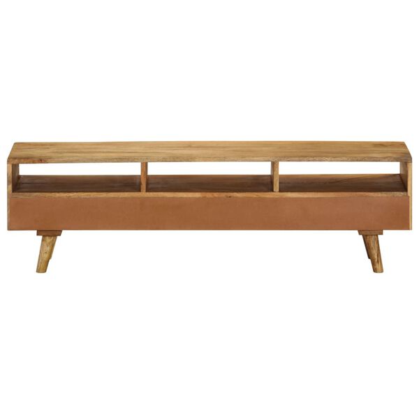 vidaXL TV Cabinet Solid Mango Wood 140x30x41 cm
