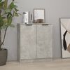 vidaXL Sideboard Concrete Grey 60x30x70 cm Engineered Wood