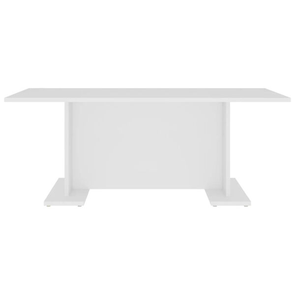 vidaXL Coffee Table White 103.5x60x40 cm Engineered Wood
