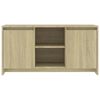 vidaXL TV Cabinet Sonoma Oak 102x37.5x52.5 cm Engineered Wood