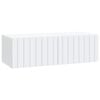 vidaXL Wall-Mounted TV Cabinet 98 x 41 x 30 cm White Engineered Wood
