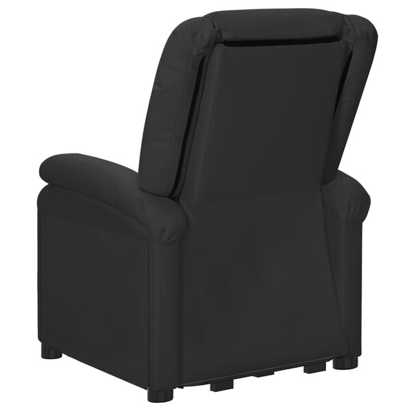 vidaXL Stand up Massage Chair Grey Faux Leather