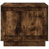 vidaXL Coffee Table Smoked Oak 51x50x44 cm Engineered Wood