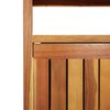 vidaXL Garden Console Table 80x35x75 cm Solid Wood Acacia