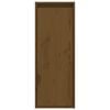 vidaXL Wall Cabinets 2 pcs Honey Brown 30x30x80 cm Solid Wood Pine