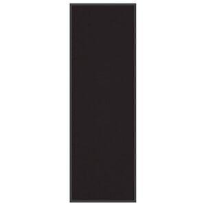 vidaXL Doormat Black 60x180 cm