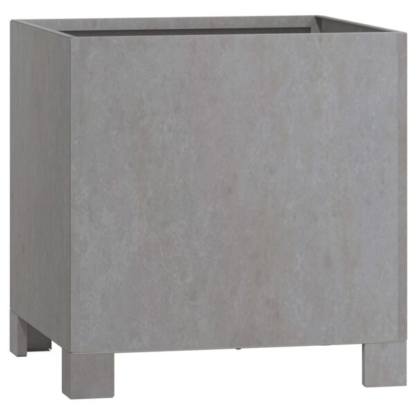 vidaXL Planter with Legs Rusty 30x30x30 cm Corten Steel