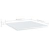 vidaXL Bookshelf Boards 4 pcs High Gloss White 40x40x1.5 cm Engineered Wood