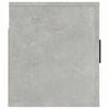 vidaXL Wall Mounted TV Cabinet Concrete Grey 80x34.5x40 cm