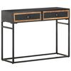 vidaXL Console Table 100x35x75 cm Solid Mango Wood