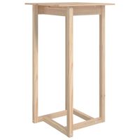 vidaXL Bar Table 60x60x110 cm Solid Wood Pine