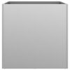 vidaXL Planters 2 pcs Silver 49x47x46 cm Galvanised Steel