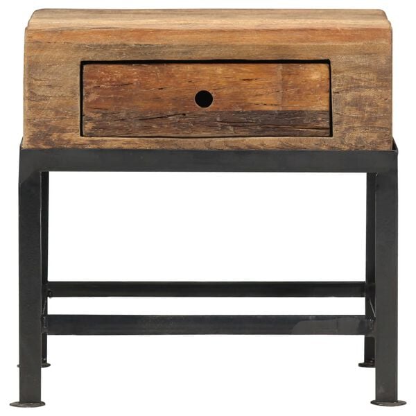 vidaXL Bedside Cabinet 40x35x40 cm Solid Reclaimed Wood