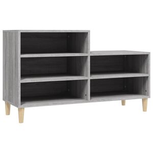 vidaXL Shoe Cabinet | Grey Sonoma | Engineered Wood | Medium | Shoe Cabinet