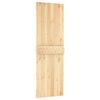 vidaXL Door NARVIK Natural 70 x 210 cm Solid Pine Wood