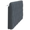 vidaXL Headboard Cushion Dark Grey 153 cm Velvet
