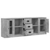 vidaXL Sideboards 3 pcs Concrete Grey Engineered Wood