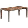 vidaXL Dining Table Grey 180x90x76 cm Solid Acacia Wood