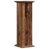 vidaXL Plant Stand Old Wood 33x33x100 cm Engineered Wood