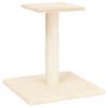 vidaXL Cat Scratching Post with Platform Cream 38 cm