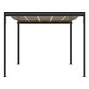 vidaXL Garden Gazebo Anthracite 3x3 m Aluminium