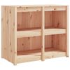 vidaXL Outdoor Kitchen Cabinet "MEPPEL" 106x55x92 cm Solid Wood Pine