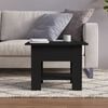 vidaXL Coffee Table Black 55x55x42 cm Engineered Wood